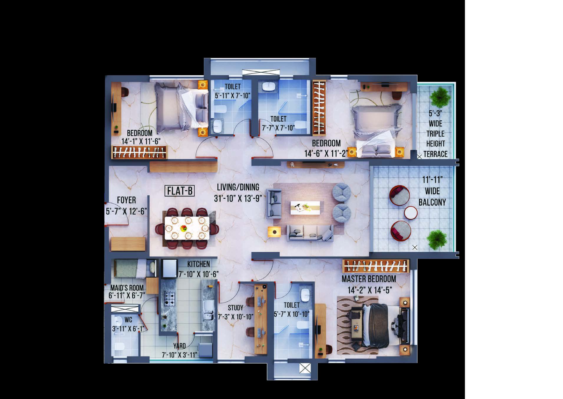 Merlin-Niyasa-Kolkata-Floor-plan