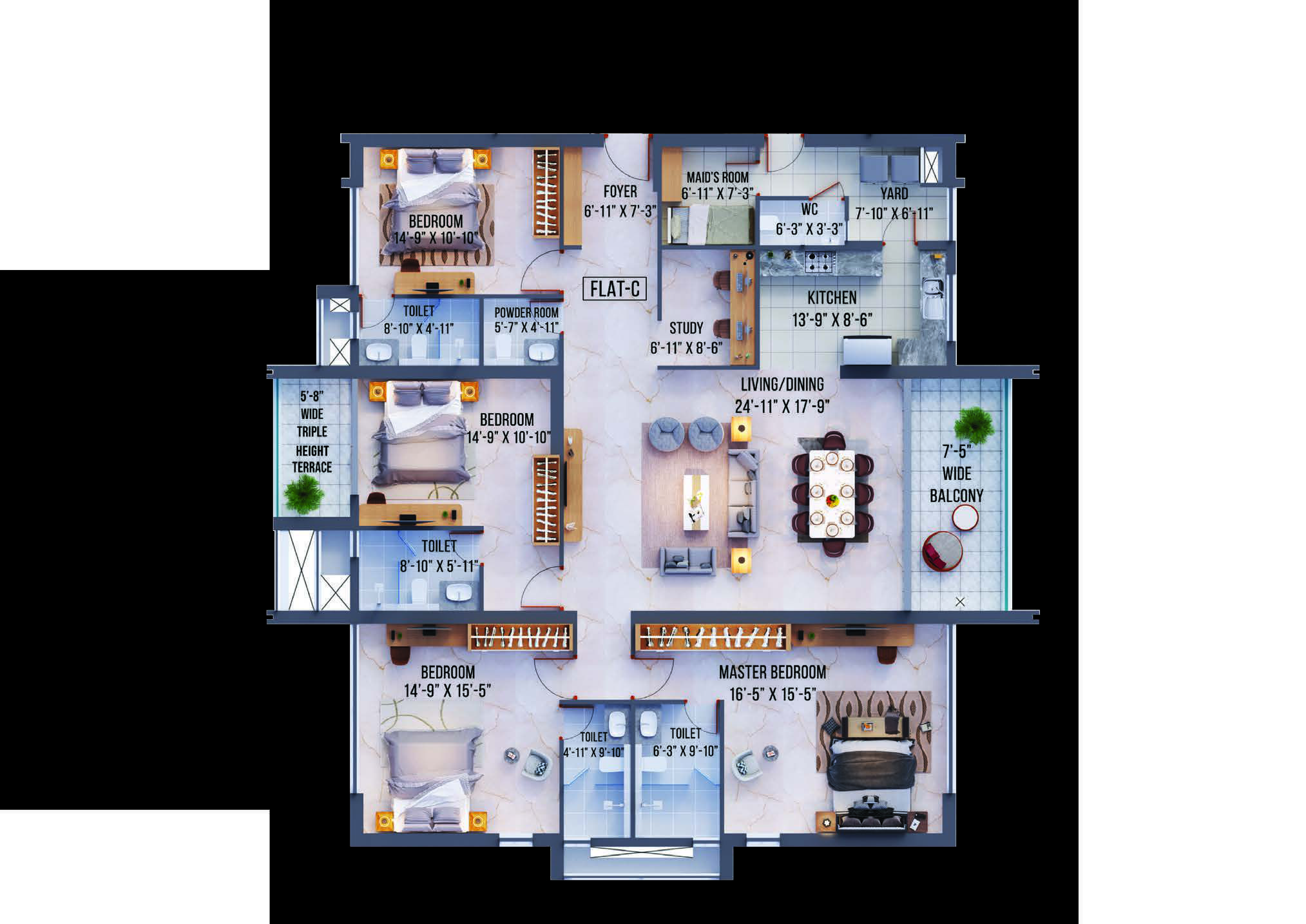 Merlin-Niyasa-Kolkata-Floor-plan